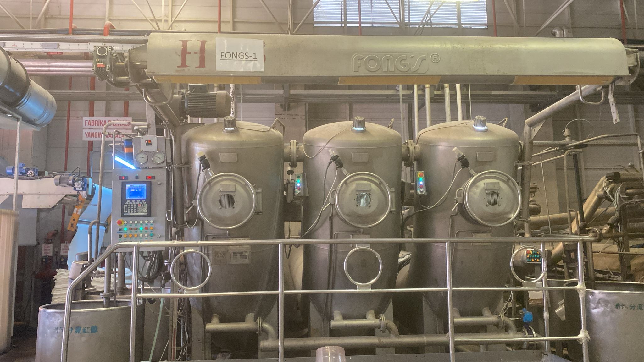 FONGS KUMAŞ BOYA MAKİNASI