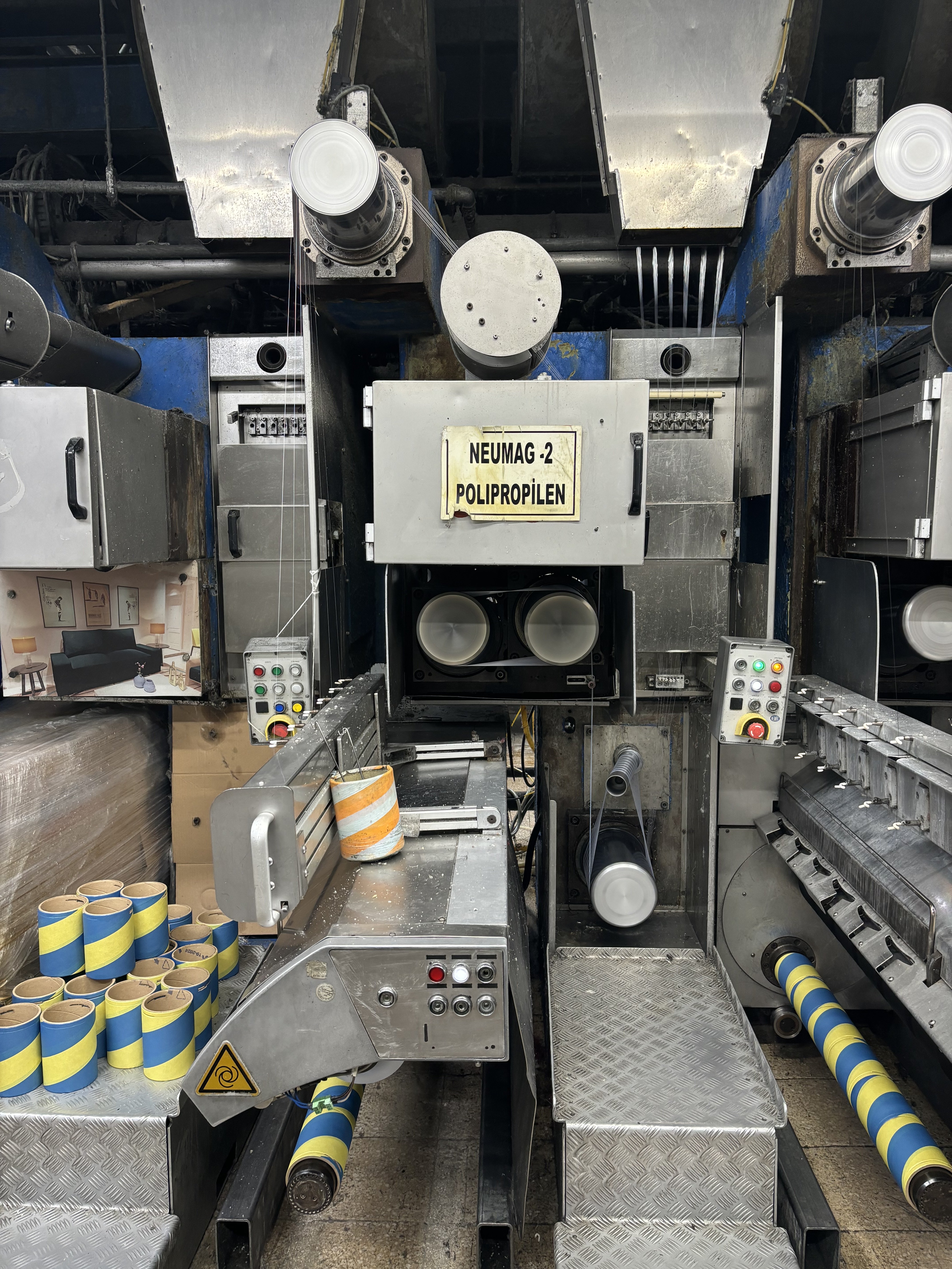 NEUMAG POLİPROPİLEN MAKİNASI